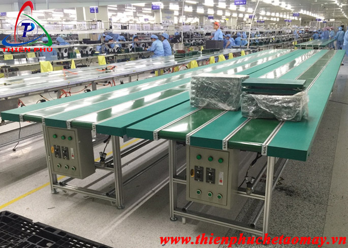 dây chuyền băng tải linh kiện dây chuyền băng tải linh kiện
